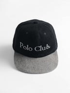 VINTAGE BLACK POLO CLUB HAT