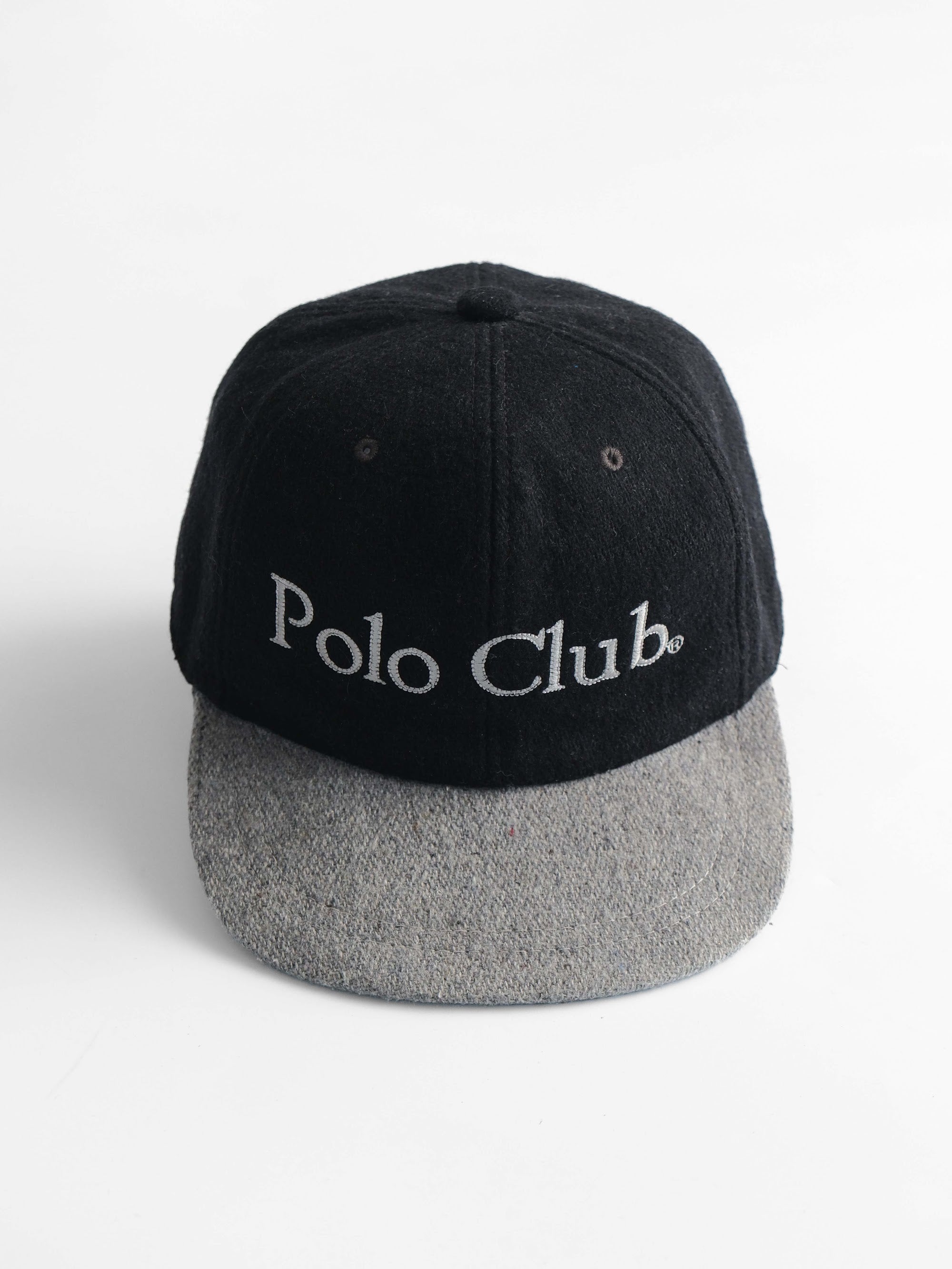 VINTAGE BLACK POLO CLUB HAT
