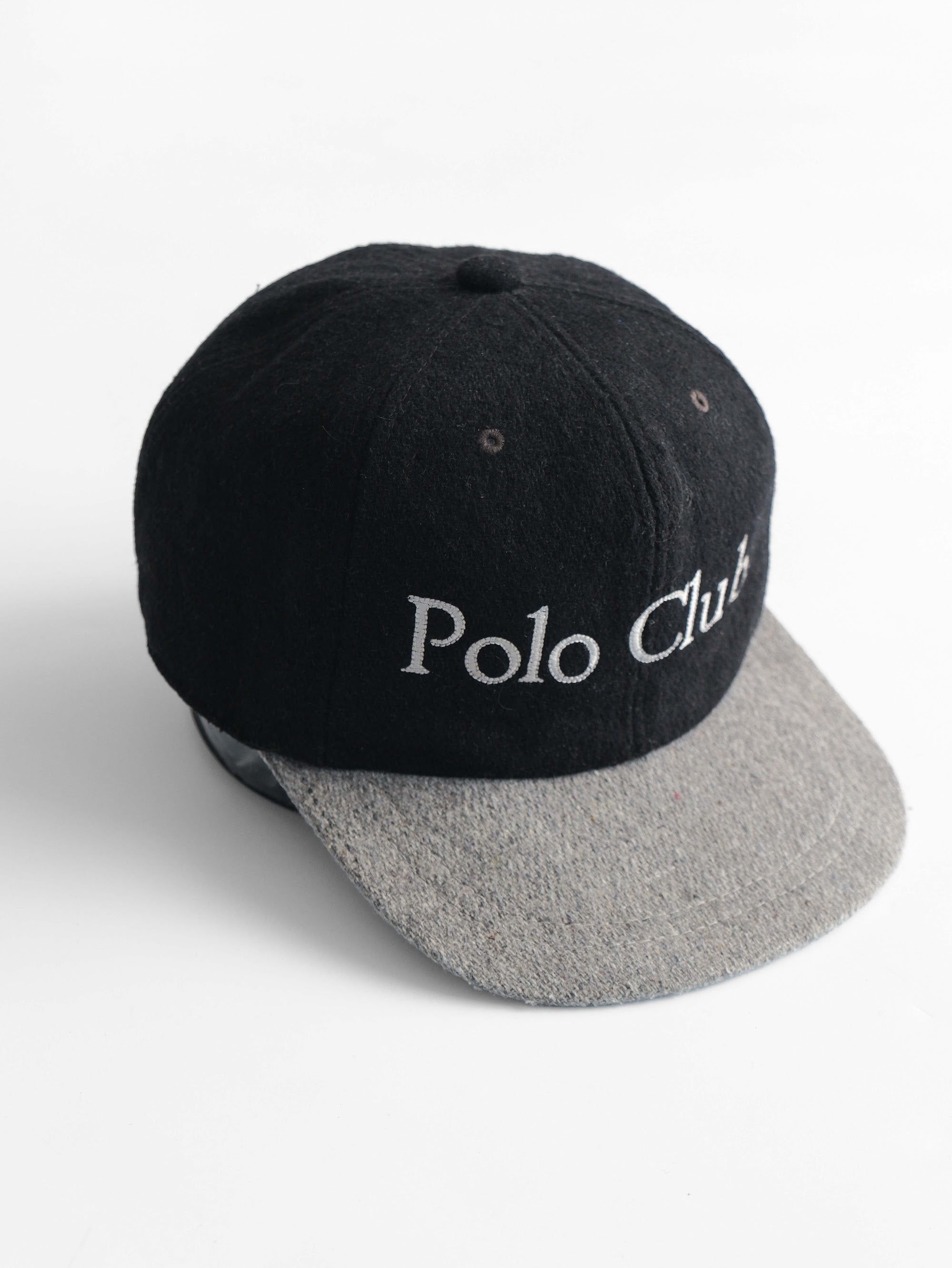 VINTAGE BLACK POLO CLUB HAT