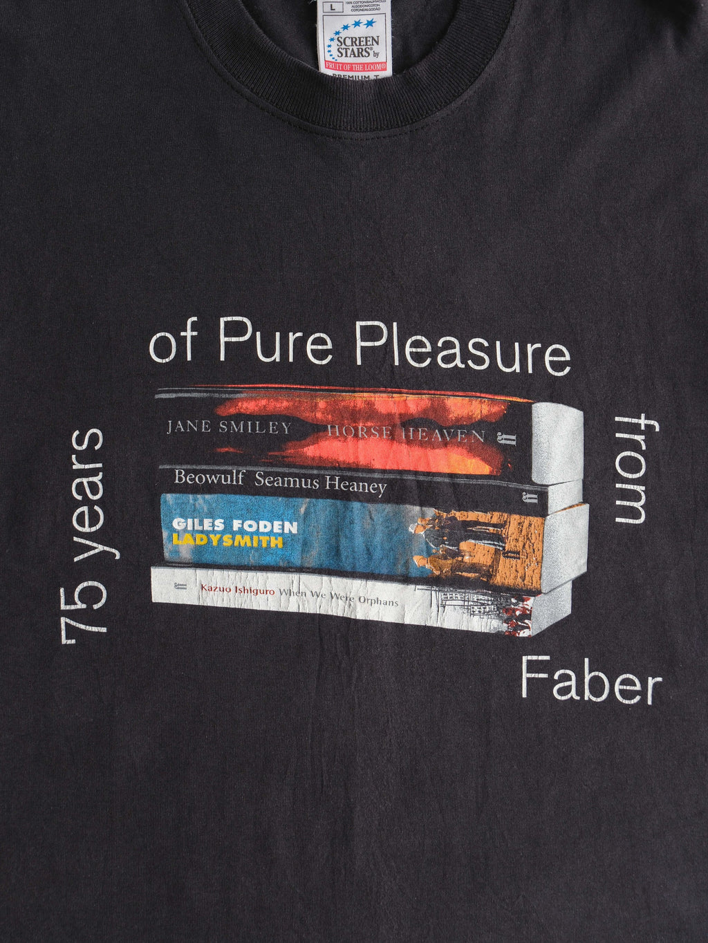 VINTAGE BLACK PURE PLEASURE T-SHIRT