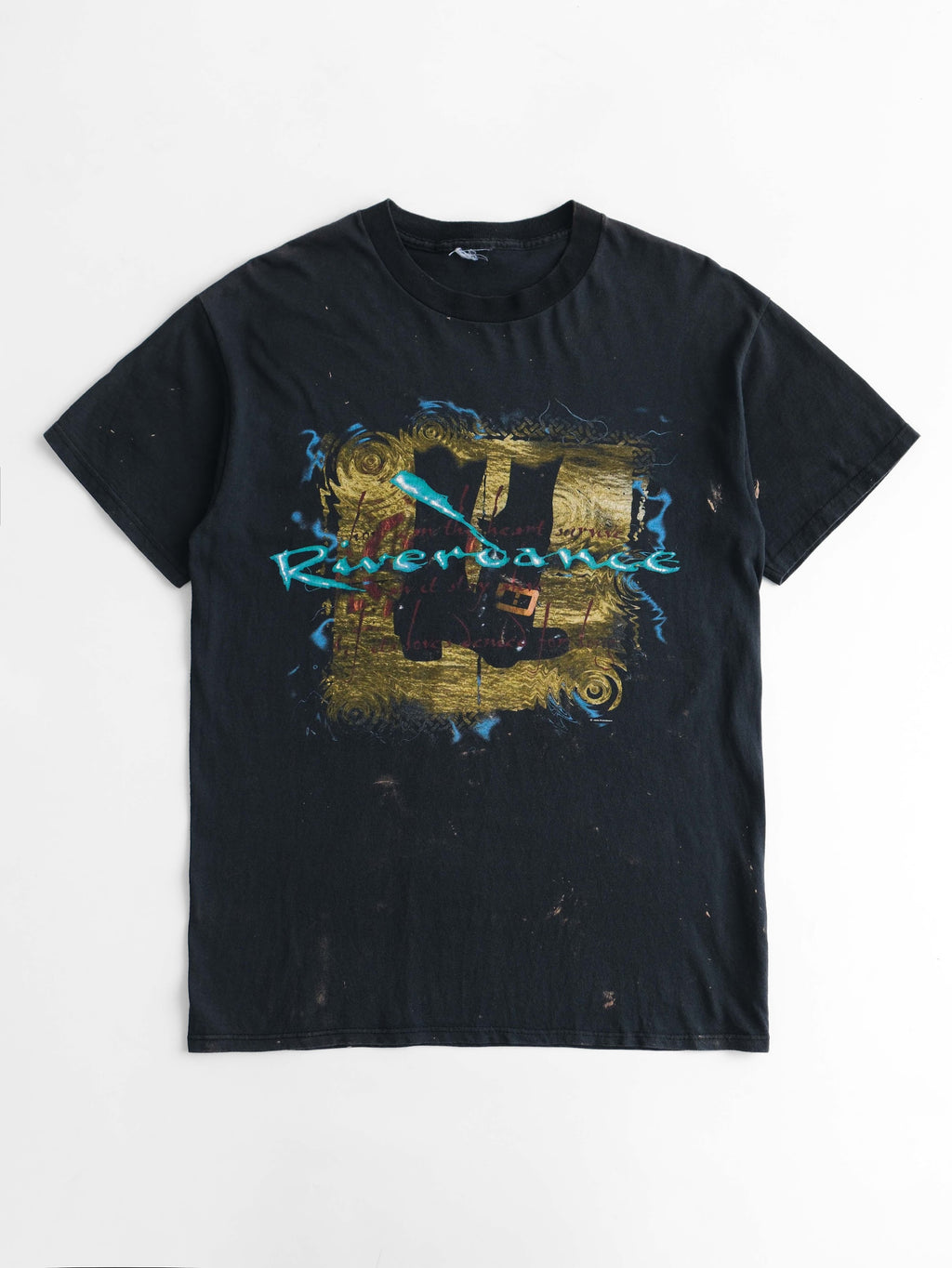 VINTAGE BLACK RIVERDANCE 1996 TOUR T-SHIRT
