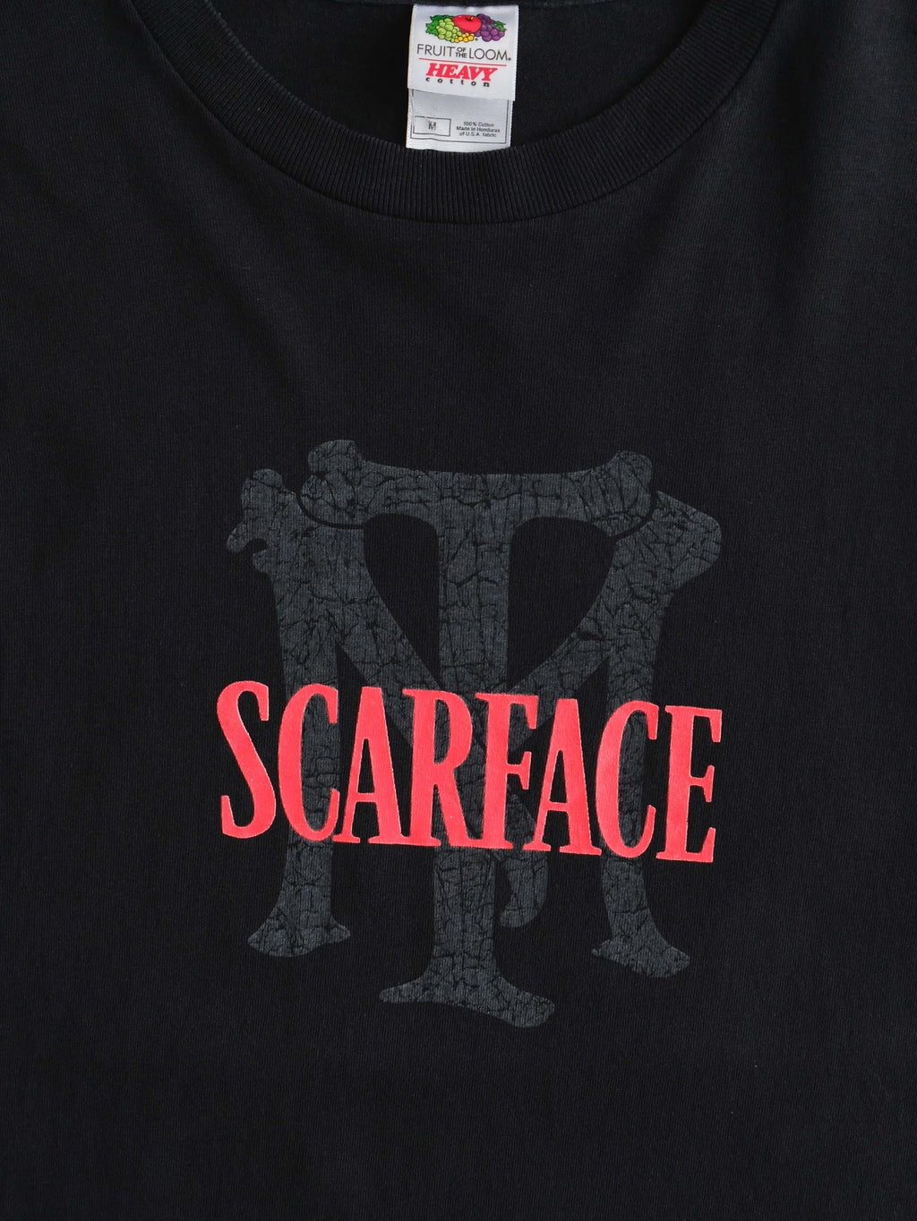 VINTAGE BLACK SCARFACE MOVIE T-SHIRT