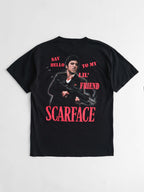 VINTAGE BLACK SCARFACE MOVIE T-SHIRT