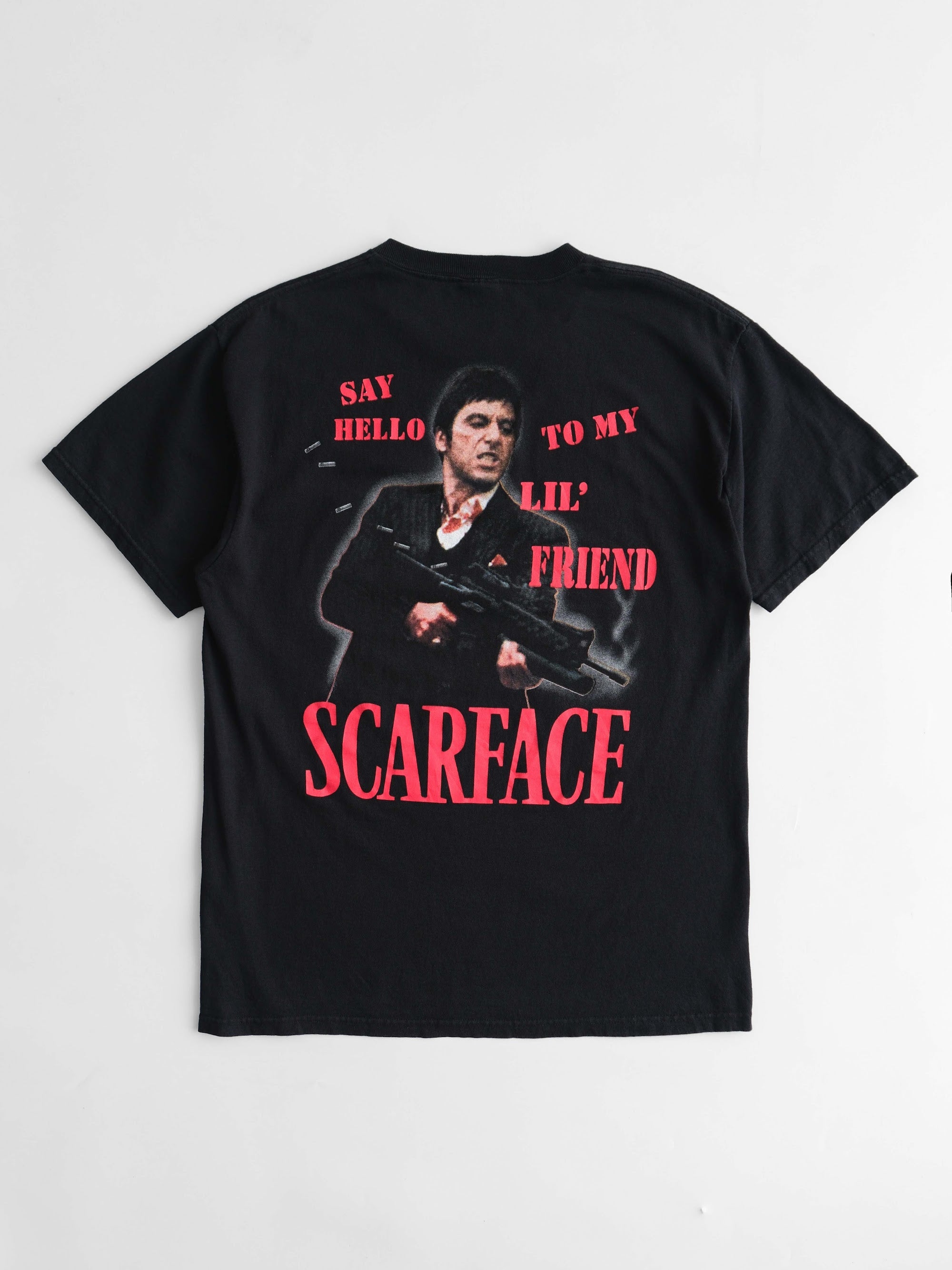 VINTAGE BLACK SCARFACE MOVIE T-SHIRT