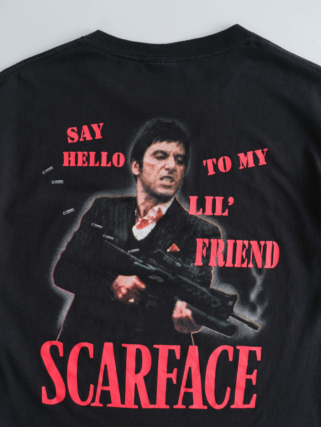 VINTAGE BLACK SCARFACE MOVIE T-SHIRT