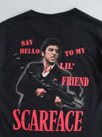 VINTAGE BLACK SCARFACE MOVIE T-SHIRT