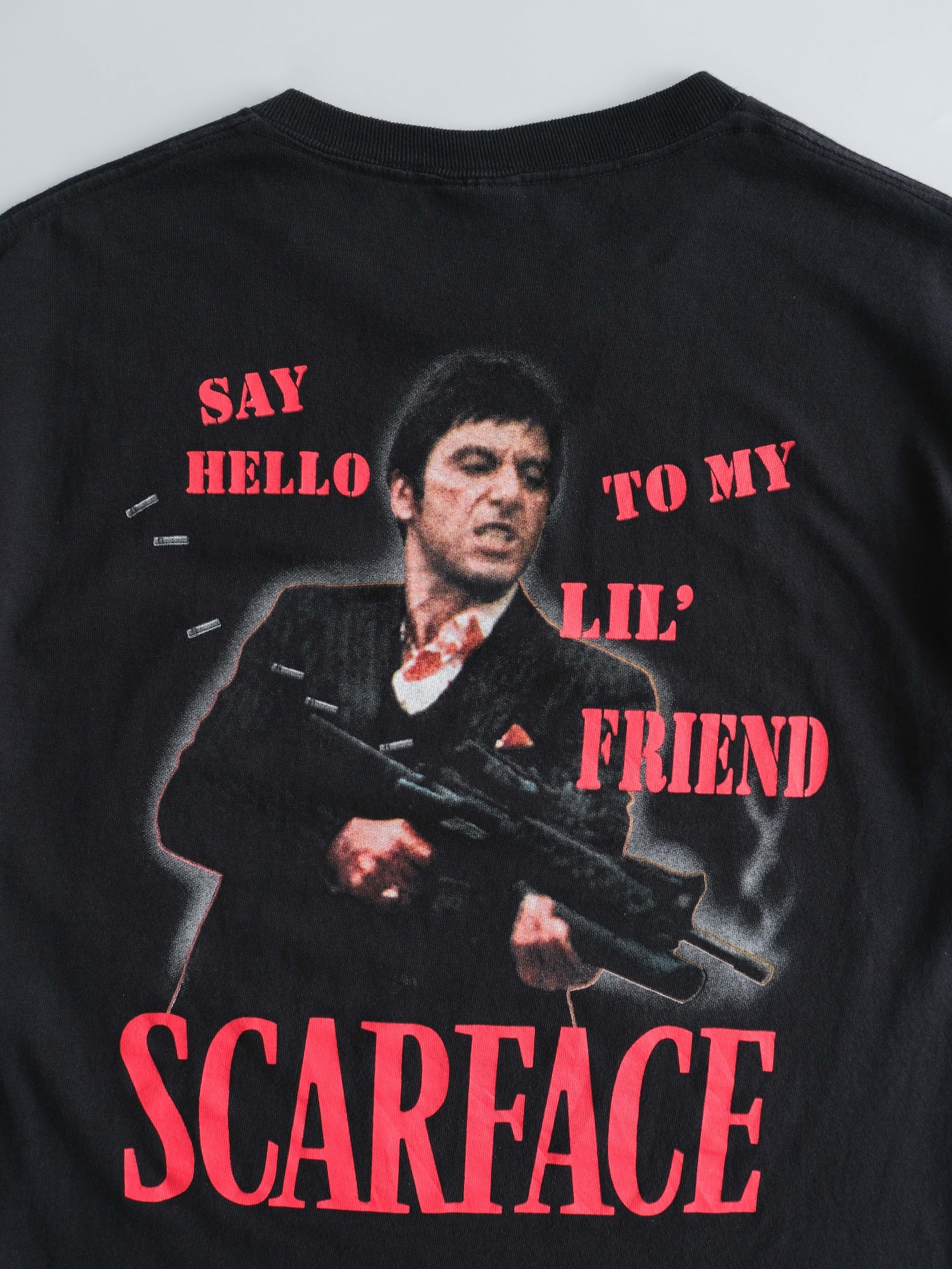 VINTAGE BLACK SCARFACE MOVIE T-SHIRT