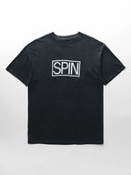 VINTAGE BLACK " SPIN " MAGAZINE T-SHIRT