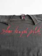 VINTAGE BLACK STONE TEMPLE PILOTS " PURPLE " T-SHIRT