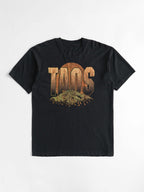VINTAGE BLACK "TAOS" DYE T-SHIRT