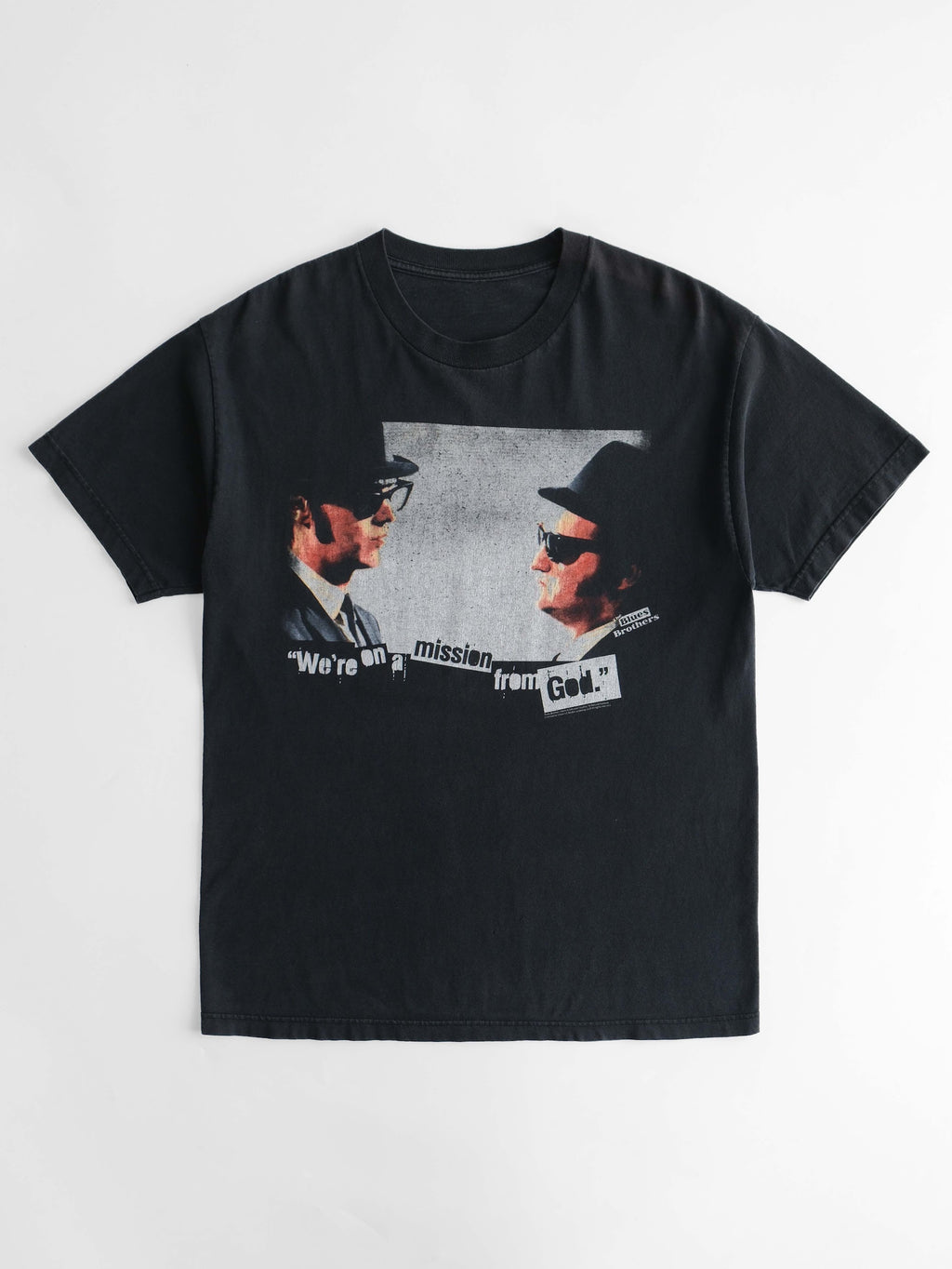 VINTAGE BLACK THE BLUE BROTHERS T-SHIRT