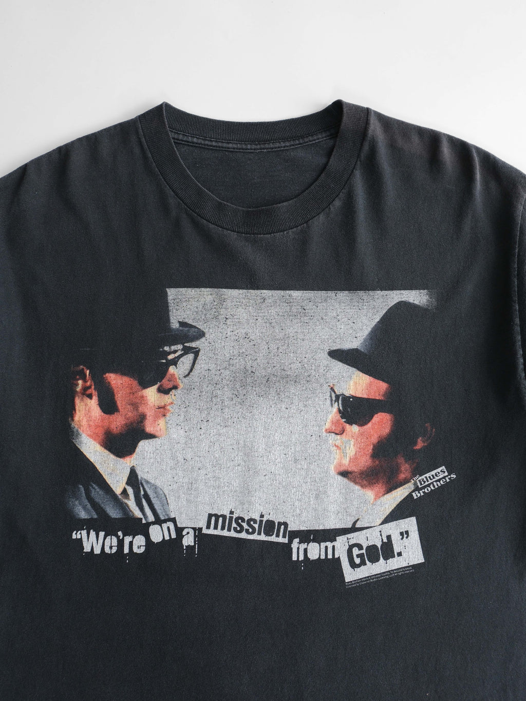 VINTAGE BLACK THE BLUE BROTHERS T-SHIRT