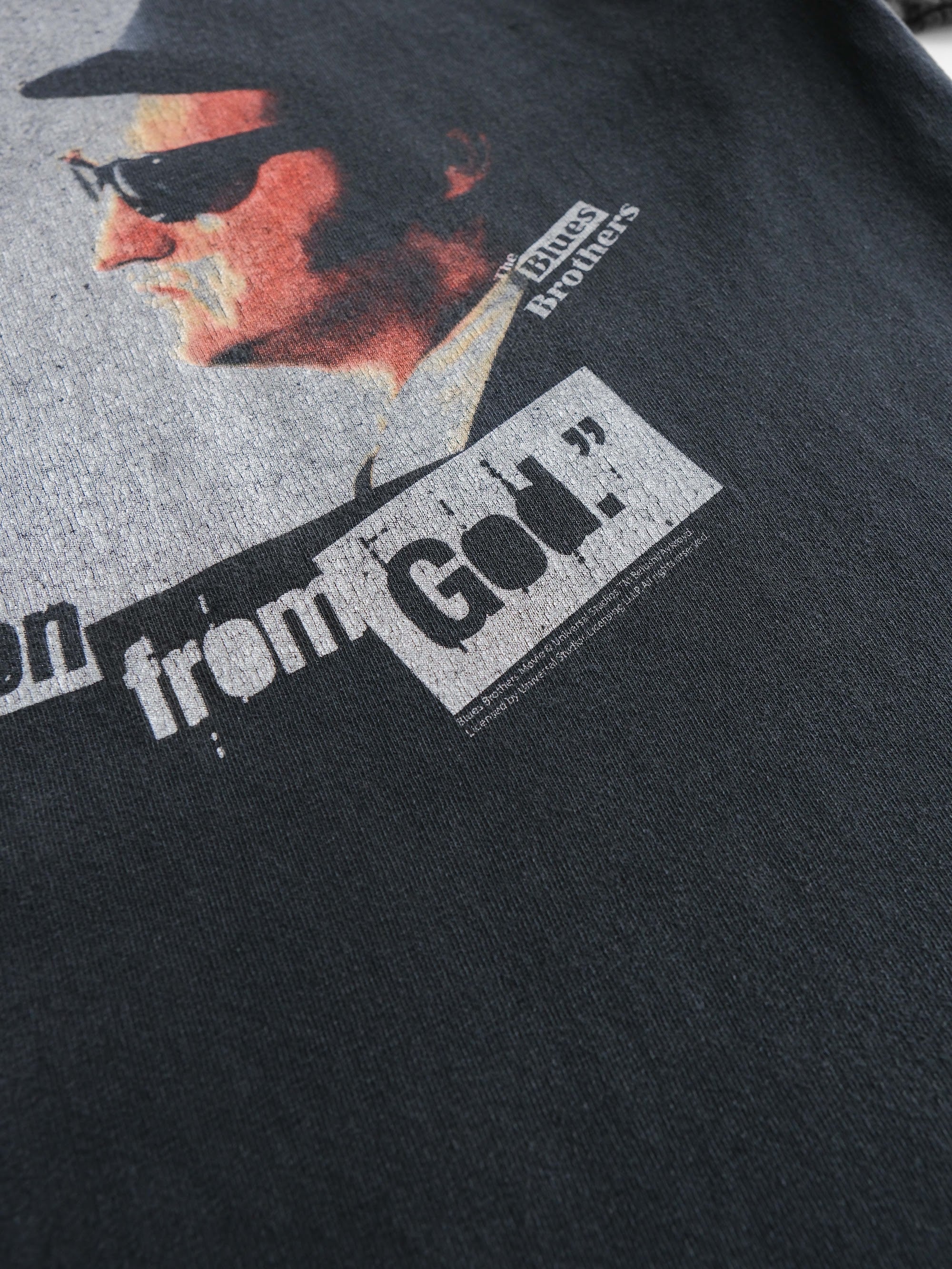 VINTAGE BLACK THE BLUE BROTHERS T-SHIRT