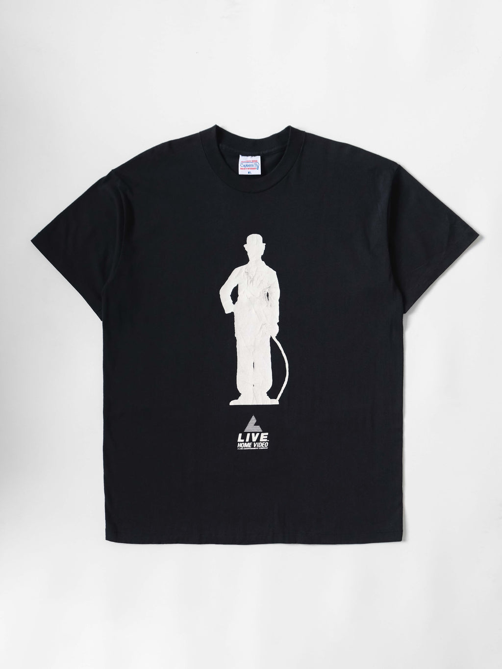 VINTAGE BLACK THE CHAPLIN ROPERT DOWNEY JR PROMO T-SHIRT