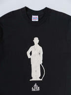 VINTAGE BLACK THE CHAPLIN ROPERT DOWNEY JR PROMO T-SHIRT