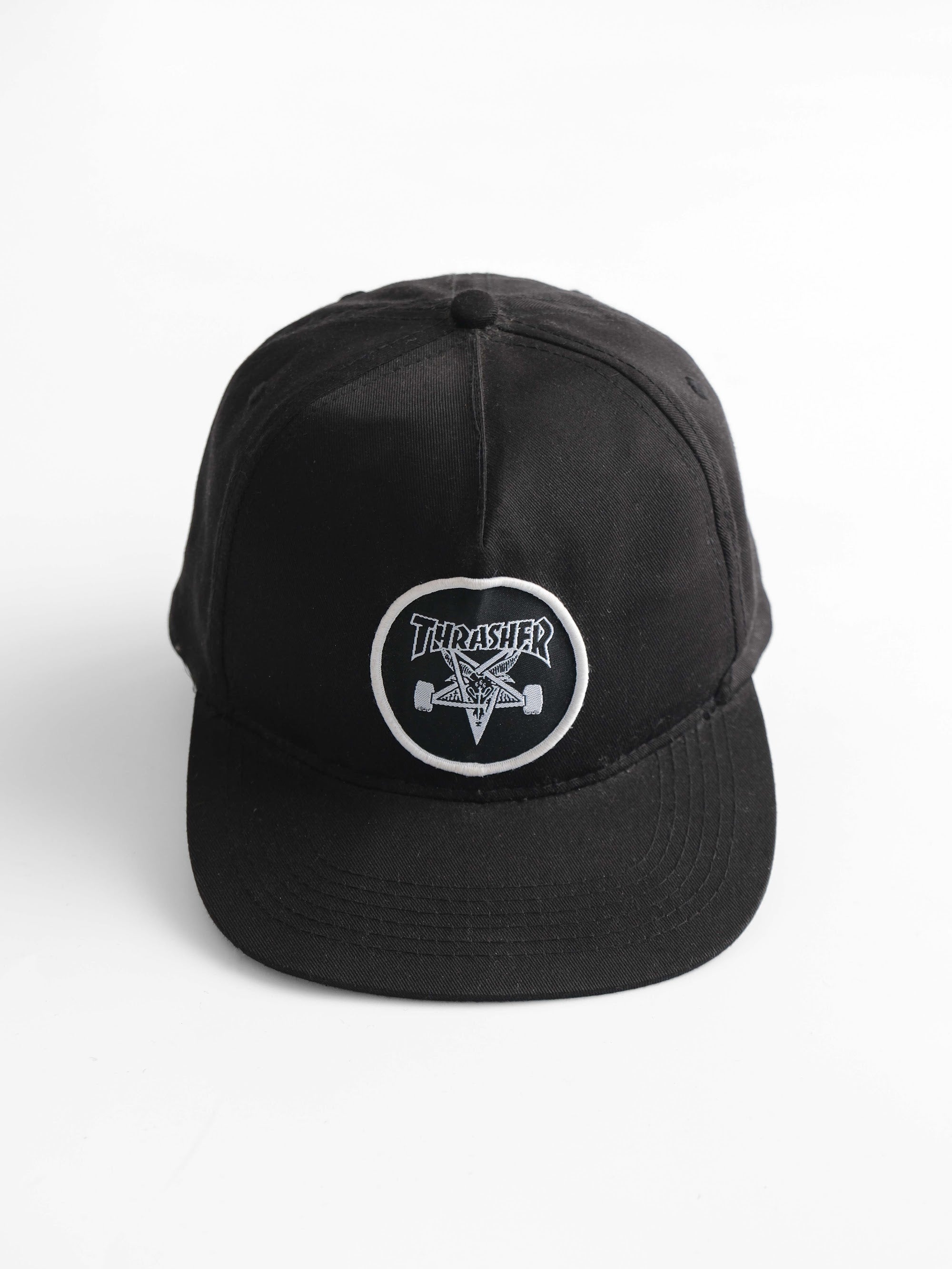 VINTAGE BLACK THRASER HAT