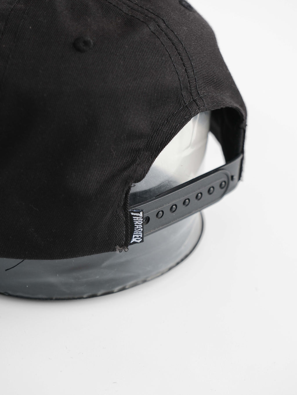 VINTAGE BLACK THRASER HAT