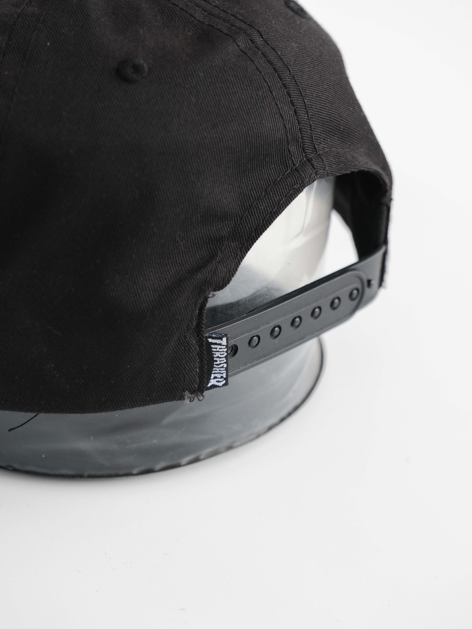 VINTAGE BLACK THRASER HAT
