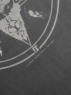 VINTAGE BLACK "VENOM" LEGENDARY GOAT MOTIF BAND T-SHIRT