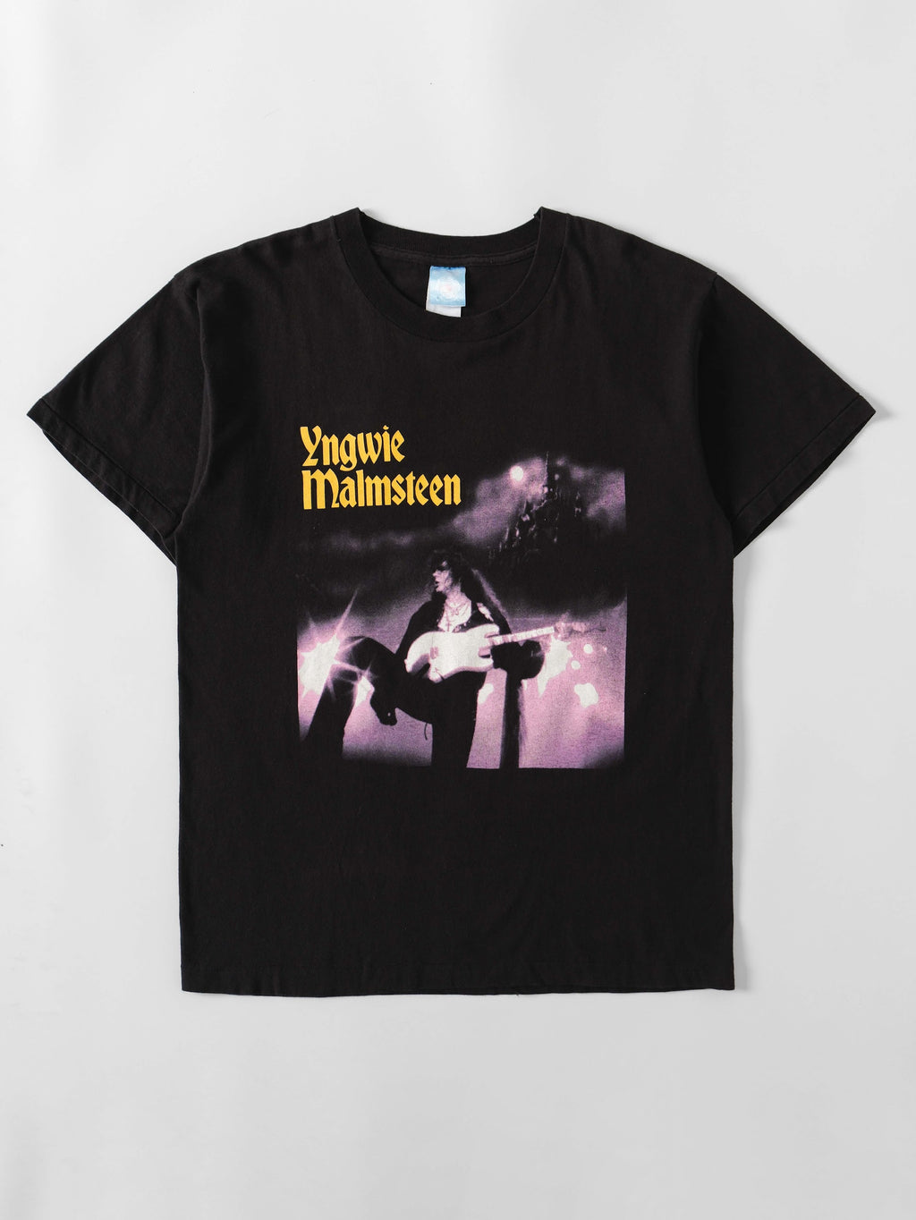 VINTAGE BLACK YNGWIE MALMSTEEN "THE MAGNUM OPUS TOUR" T-SHIRT