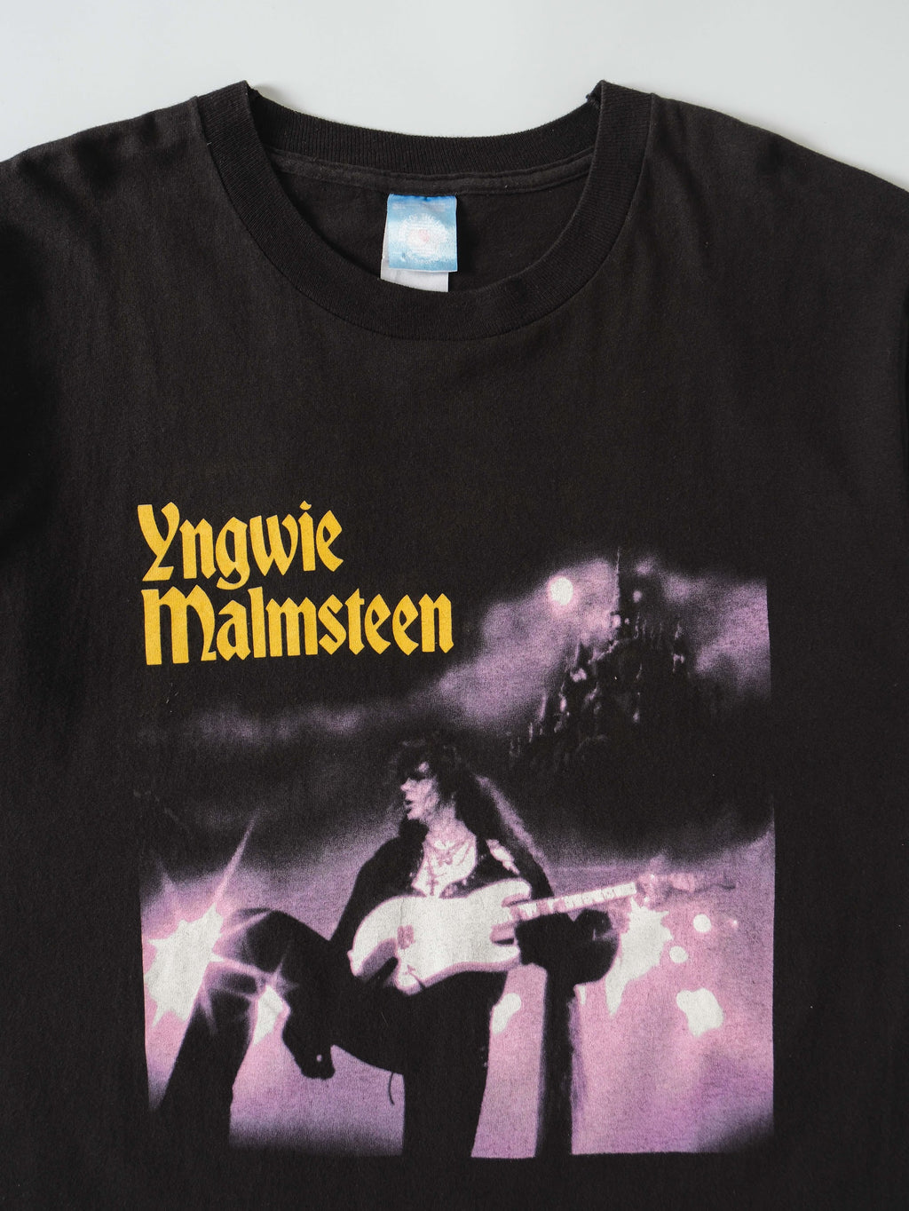 VINTAGE BLACK YNGWIE MALMSTEEN "THE MAGNUM OPUS TOUR" T-SHIRT
