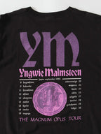 VINTAGE BLACK YNGWIE MALMSTEEN "THE MAGNUM OPUS TOUR" T-SHIRT