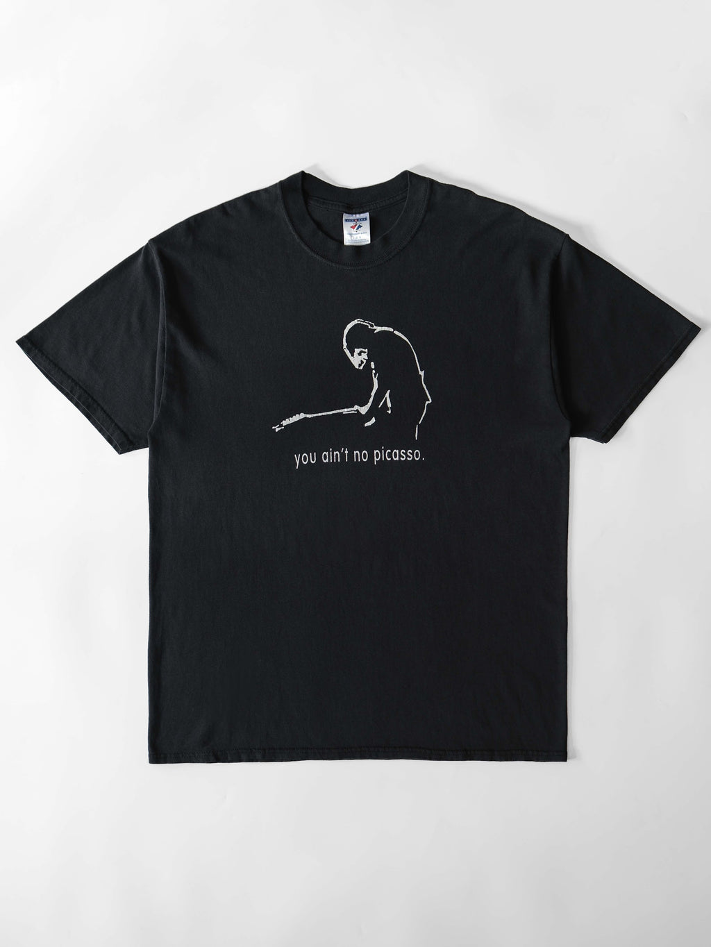 VINTAGE BLACK " YOU AIN'T NO PICASSO " T-SHIRT