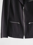 VINTAGE BLACK YUKI TORII/ BLAZER EXCELLA ZIP JACKET