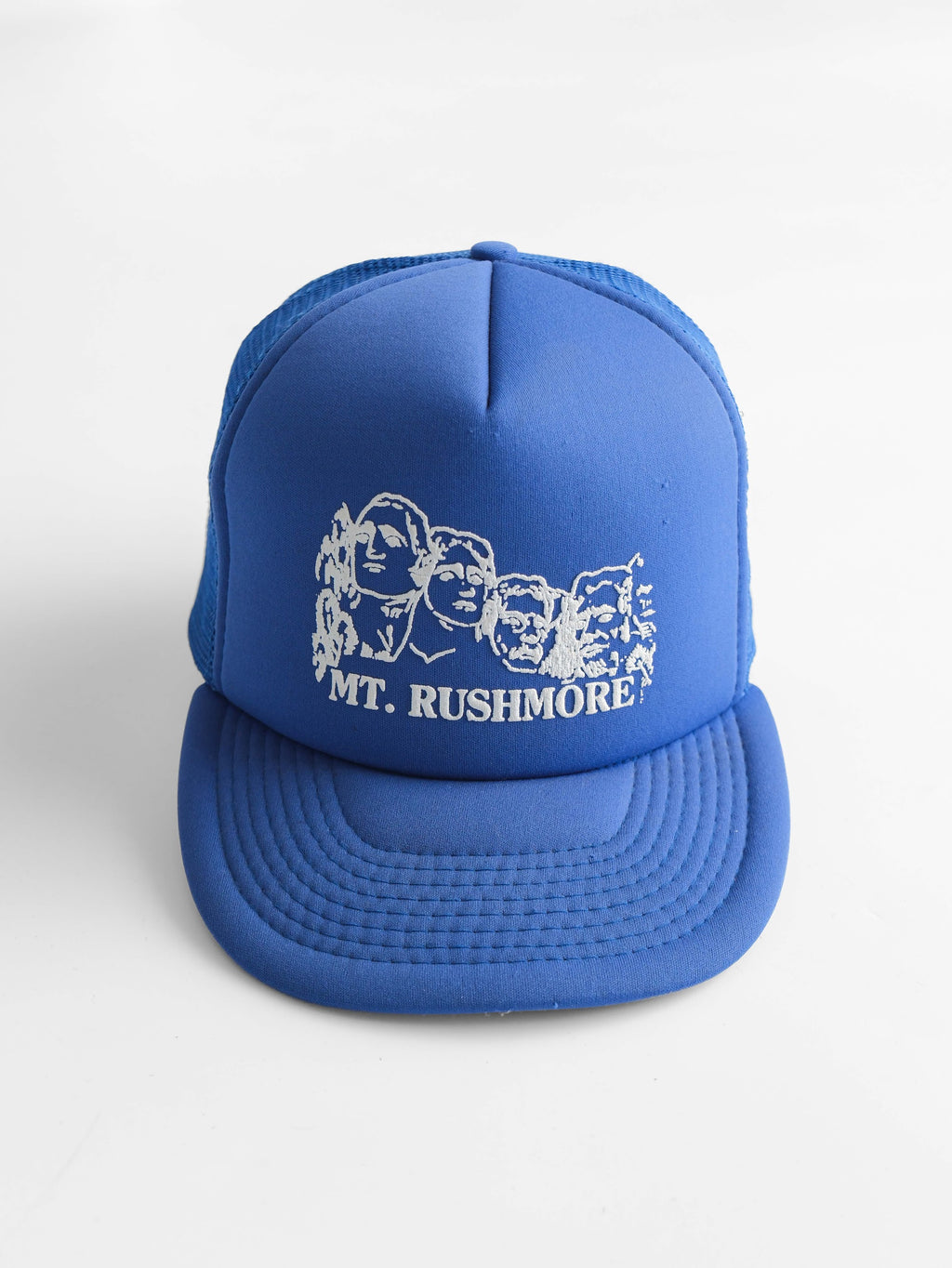 VINTAGE BLUE MT. RUSHMORE HAT