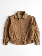 VINTAGE BROWN " CLAUDE MONTANA " JACKET