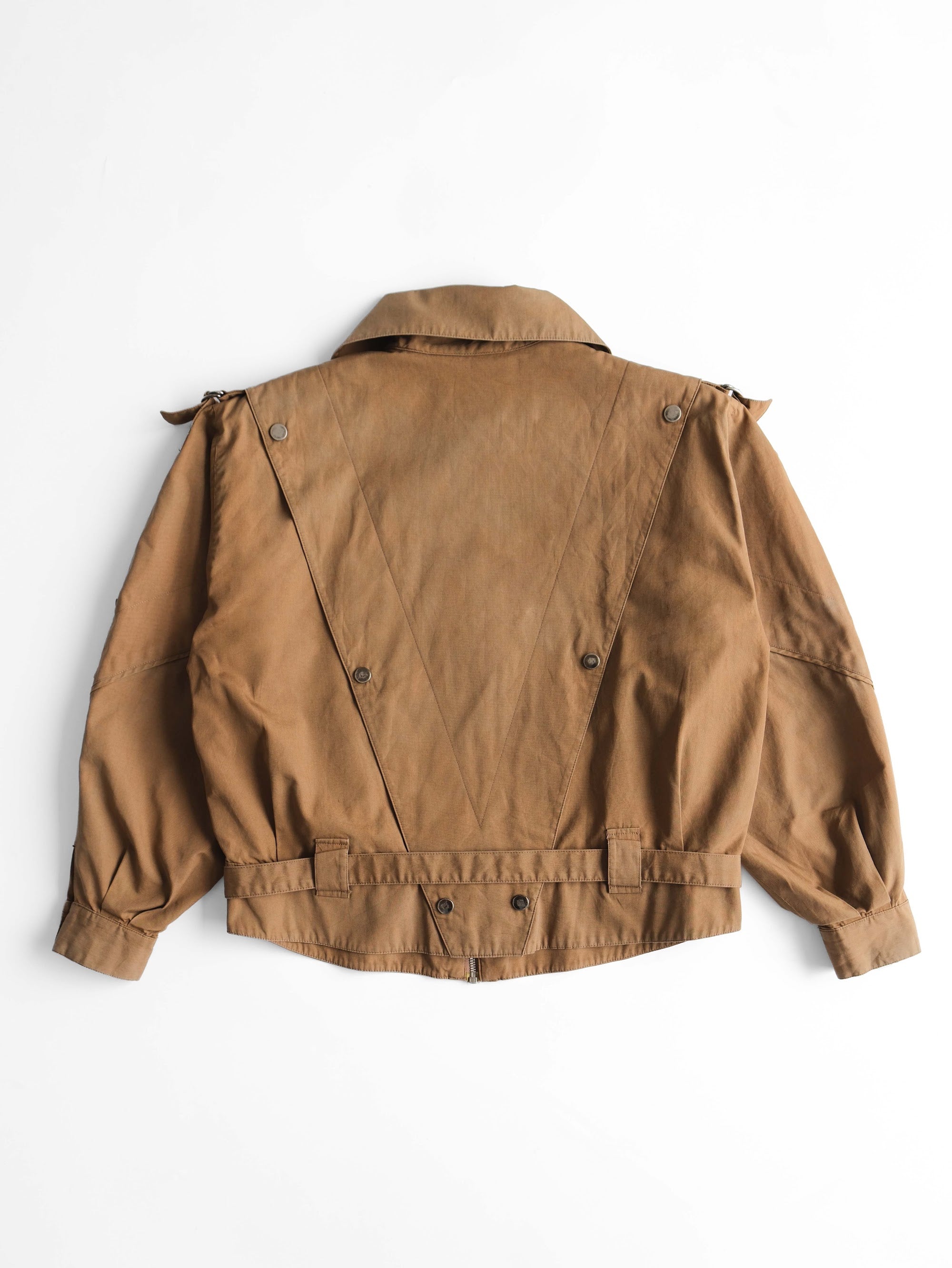 VINTAGE BROWN " CLAUDE MONTANA " JACKET