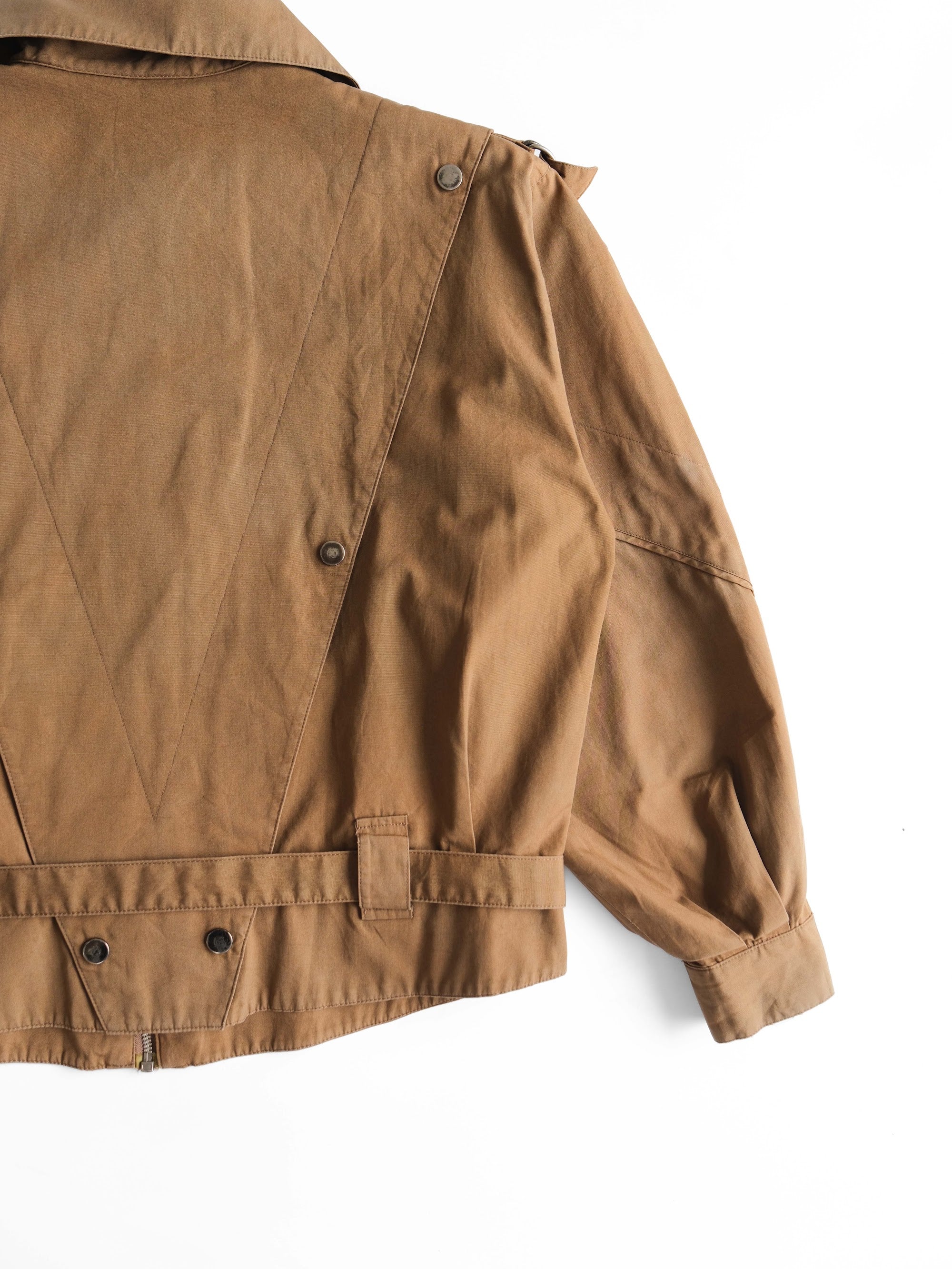 VINTAGE BROWN " CLAUDE MONTANA " JACKET