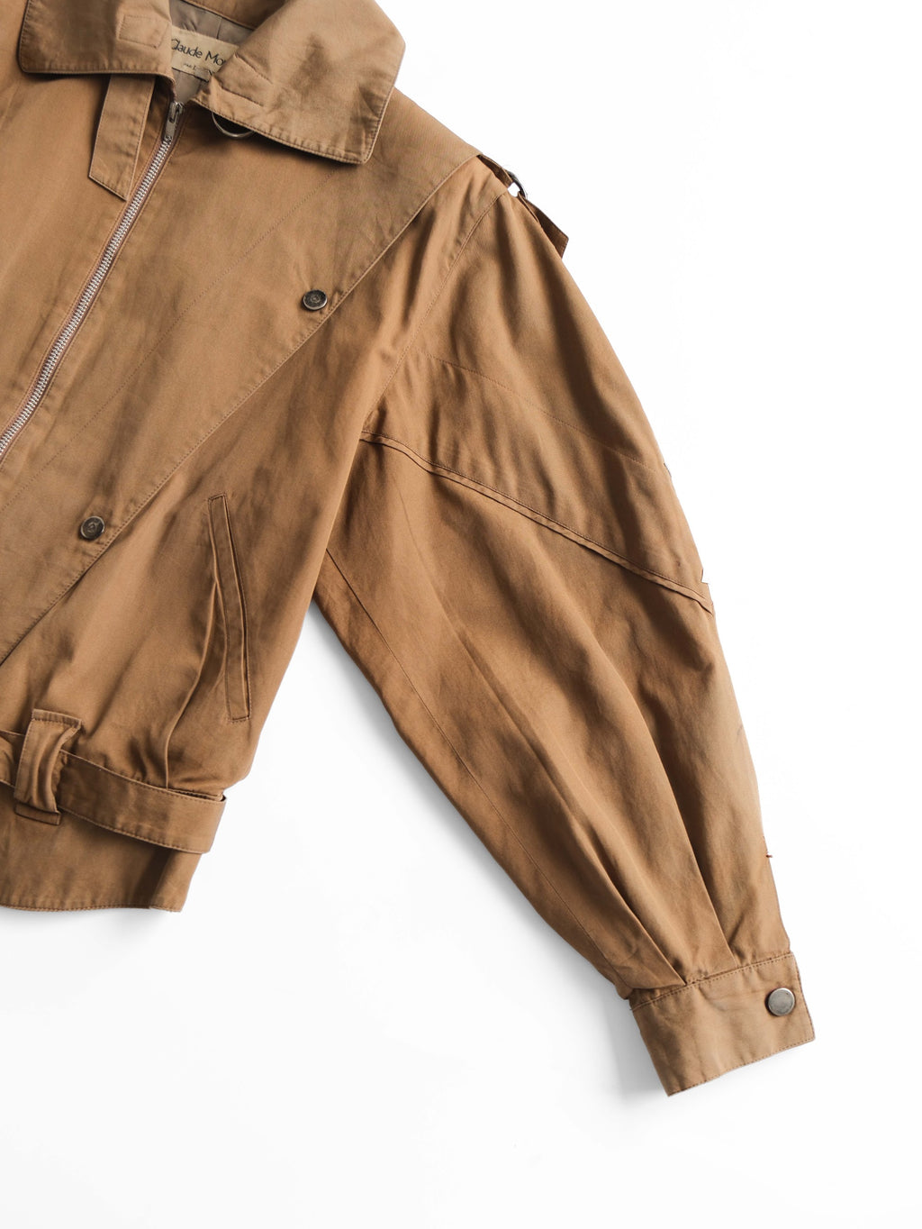 VINTAGE BROWN " CLAUDE MONTANA " JACKET