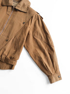 VINTAGE BROWN " CLAUDE MONTANA " JACKET