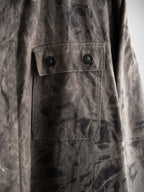 VINTAGE BROWN GERMANY MILITARY WORK LS SHIRT