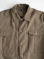 VINTAGE BROWN TRUE VINTAGE "SHOWA ERA" JAPANESE GOVERNMENT-ISSUED UTILITY JACKET