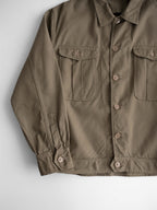 VINTAGE BROWN TRUE VINTAGE "SHOWA ERA" JAPANESE GOVERNMENT-ISSUED UTILITY JACKET