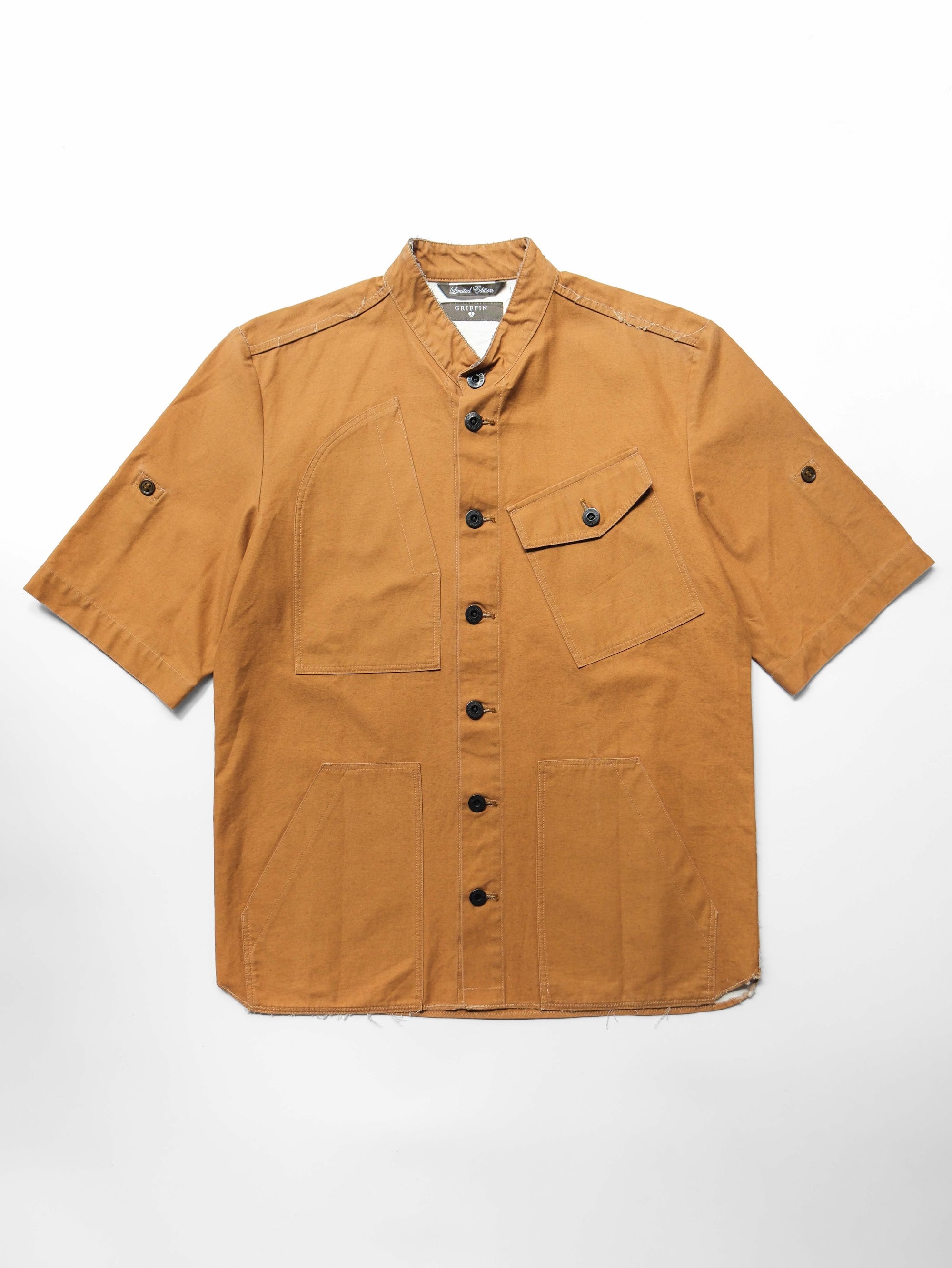 VINTAGE BROWN WORK SHIRT JACKET