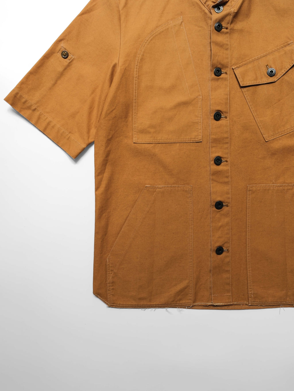 VINTAGE BROWN WORK SHIRT JACKET
