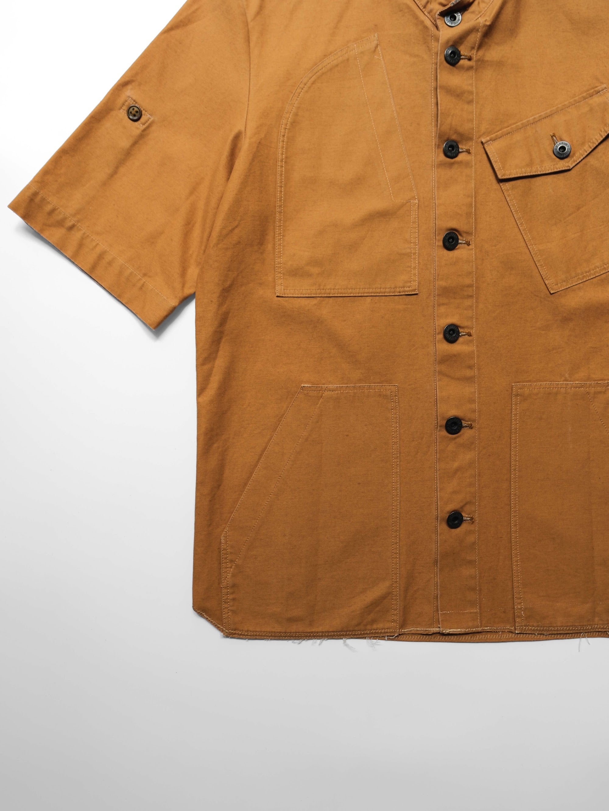 VINTAGE BROWN WORK SHIRT JACKET