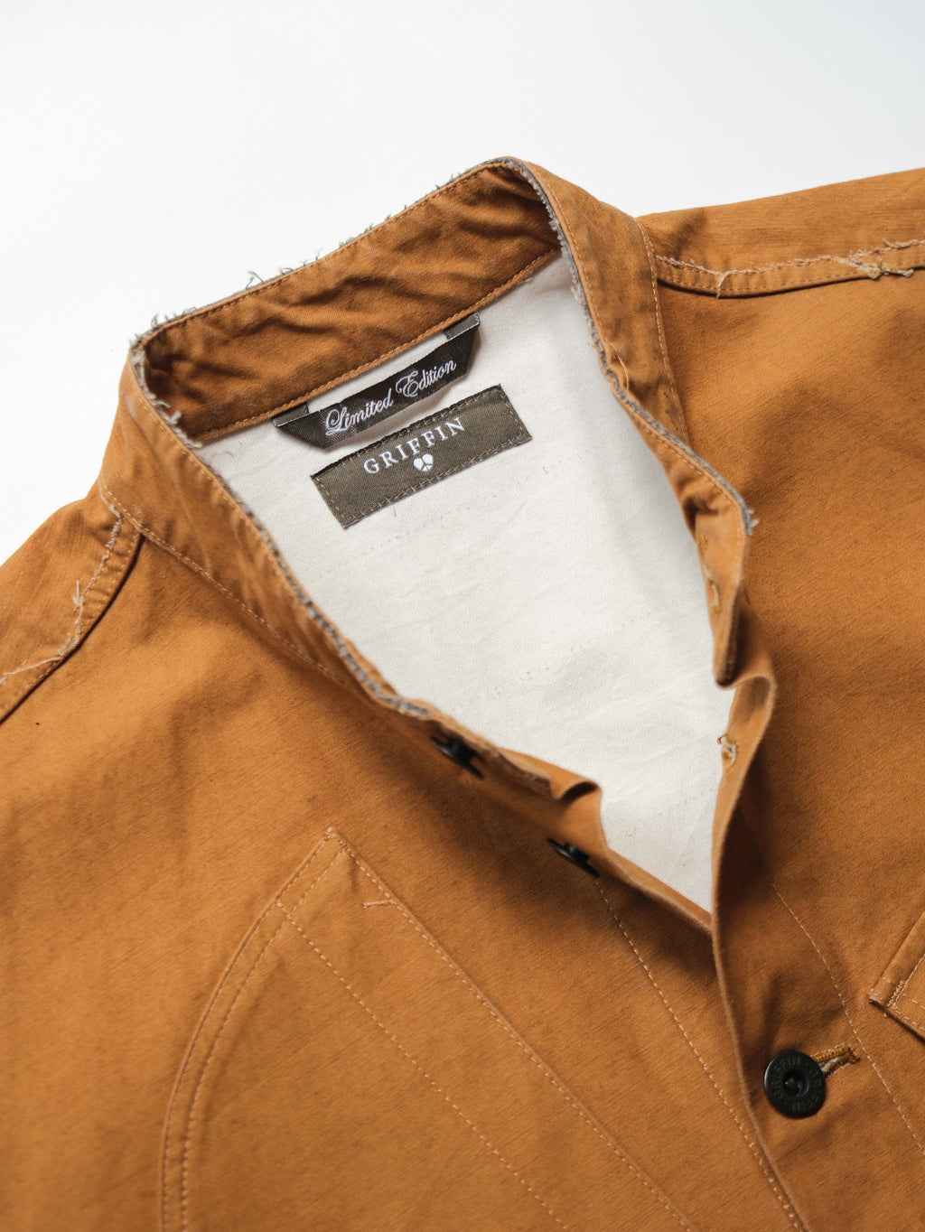 VINTAGE BROWN WORK SHIRT JACKET