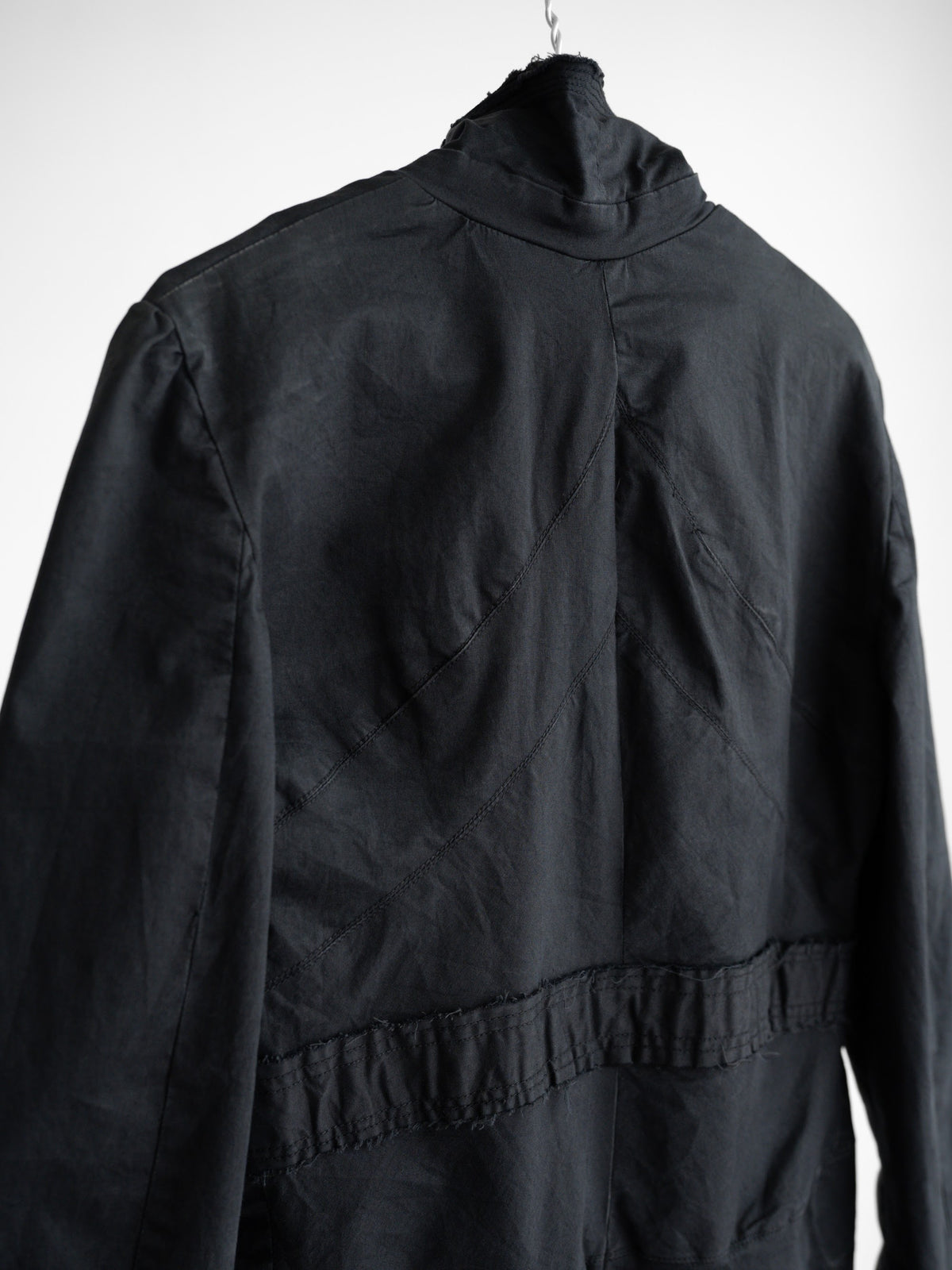 VINTAGE EMBROIDERED BLACK "HOLLY" RECONSTRUCT JACKET