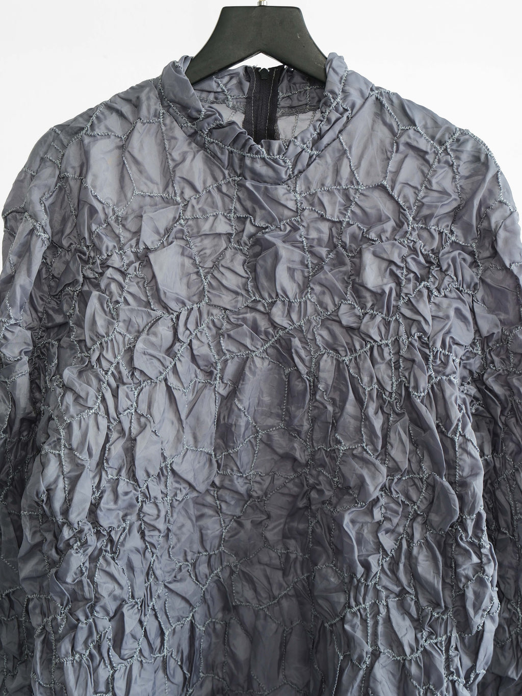 VINTAGE EMBROIDERED GREY "ST.CHIRS" LS T-SHIRT