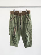 VINTAGE GREEN GOA/ CROPPED PANTS