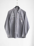 VINTAGE GREY GENERAL RESEARCH LS SHIRT