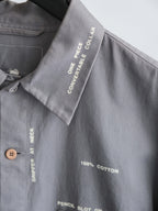 VINTAGE GREY GENERAL RESEARCH LS SHIRT