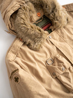 VINTAGE MOHAIR BEIGE " CHEVIGNON " MULTI POCKET  COAT