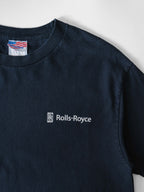 VINTAGE NAVY ROLLS-ROYCE T-SHIRT