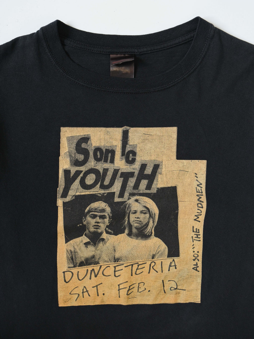 VINTAGE ORANGE SONIC YOUTH T-SHIRT