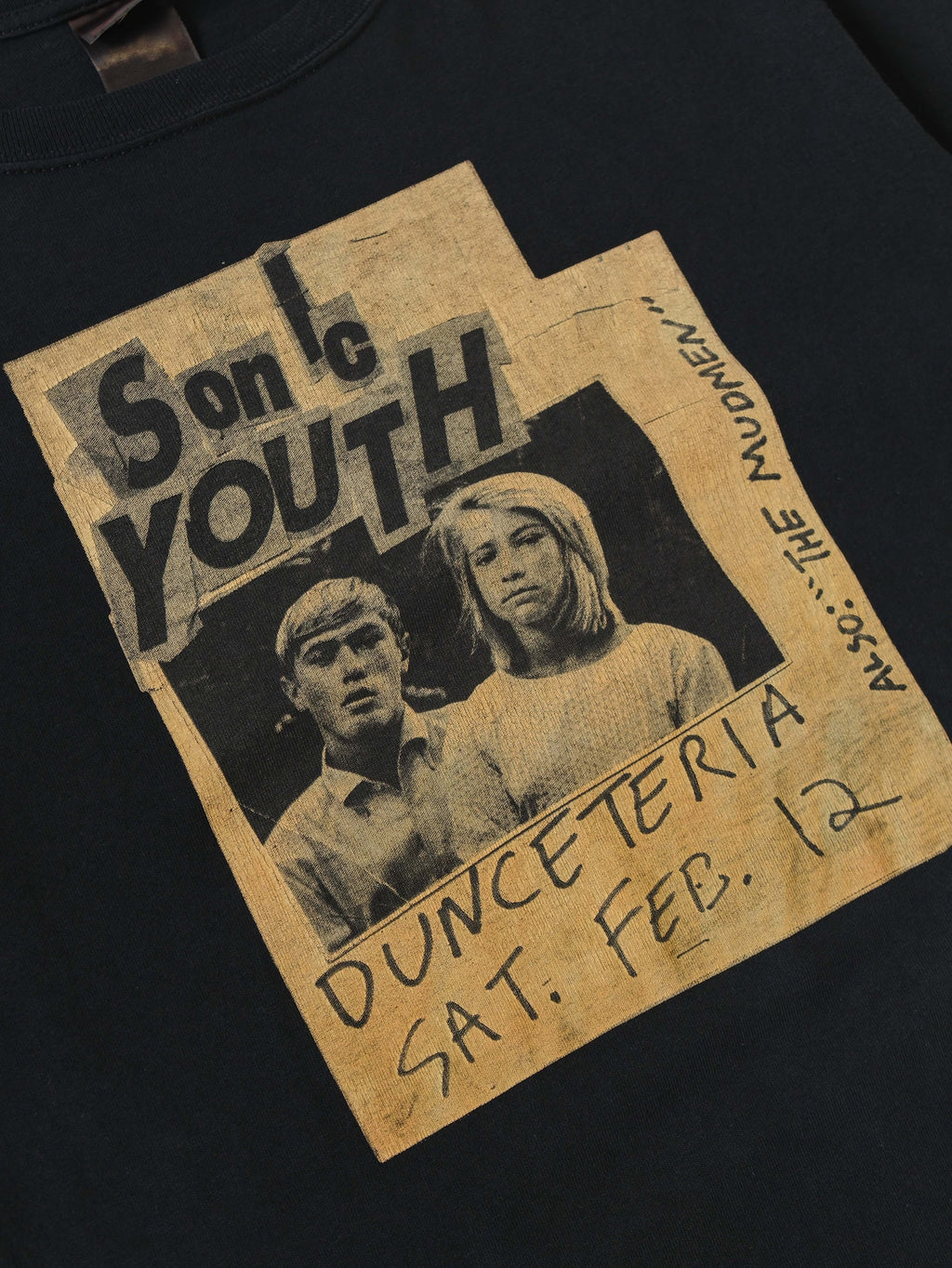 VINTAGE ORANGE SONIC YOUTH T-SHIRT